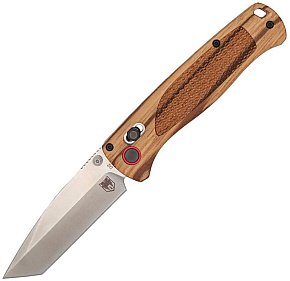 Cobratec Knives Zebrawood Bar Lock Satin Tanto