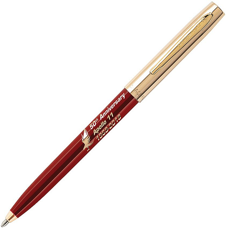 Fisher Spacepen Apollo 11 50th Anniversary Red