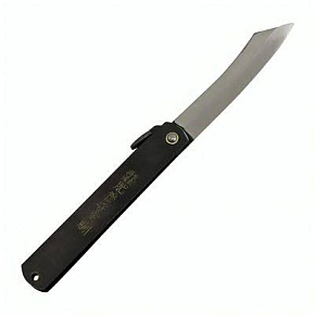 HIGO 08BL Triple Layered Folder Black