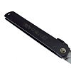 HIGO 08BL Triple Layered Folder Black
