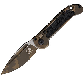 Microtech L.U.D.T. Signatured Series Badlands Camo