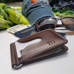 Thoriam Tactical The Stoic Wallet Oak Brown