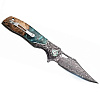 TRIVISA Apus-07 Linerlock Damascus