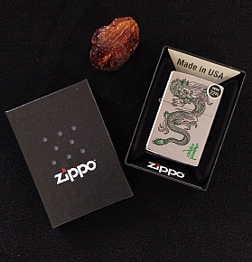 Zippo Dragon Green