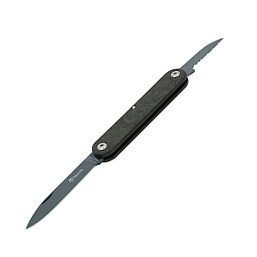 Maserin 195/AlTiN Sessantesimo Black Carbon Fiber