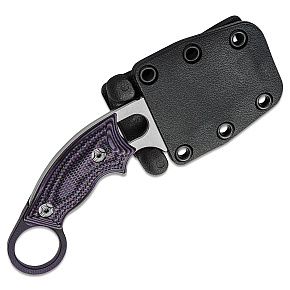 Hogue EX-F03 Fixed Blade Purple Karambit