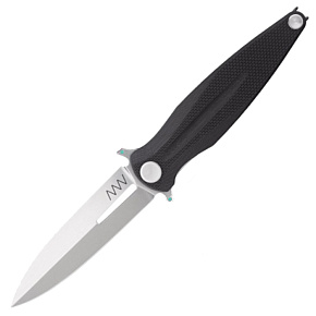 ANV Knives Z400 Linerlock Stonewash Black G10