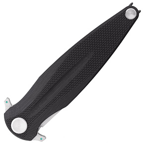 ANV Knives Z400 Linerlock Stonewash Black G10