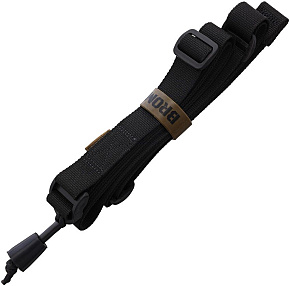 Brommeland Dvoubodový popruh na pušku černý