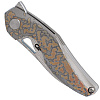 Bestech Knives The Reticulan Frame Lock Grey 