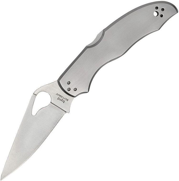 Byrd Knife by Spyderco Harrier 2 SS Plain Blade