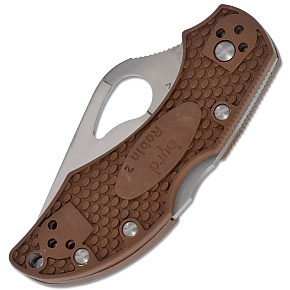 Byrd Knife by Spyderco Robin 2 Brown FRN