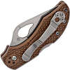 Byrd Knife by Spyderco Robin 2 Brown FRN