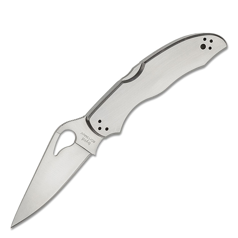 Byrd Knife by Spyderco Harrier 2 SS Plain Blade