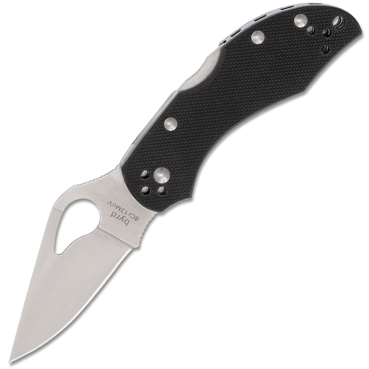 Byrd Knife by Spyderco Robin 2 Black G-10