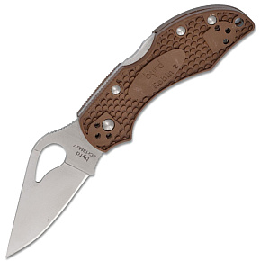 Byrd Knife by Spyderco Robin 2 Brown FRN