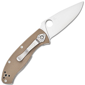 Spyderco Tenacious Brown G-10 CPM-M4 Blade