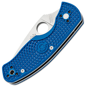Spyderco Persistence FRN Blue Serrated S35VN