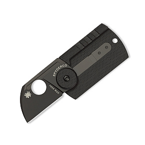 Spyderco Dogtag Carbon Fiber Black