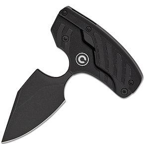 Civivi Typhoeus Black Stonewashed Black Handle Modular Push Blade