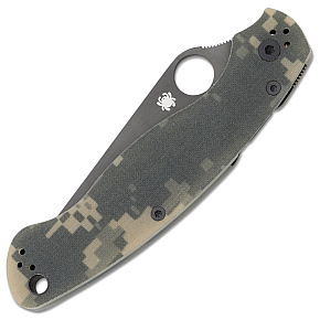 Spyderco Military 2 Camo S30V Black Blade CompressLock