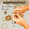Caliber 3D Wood Puzzle - skládačka šesti nožů