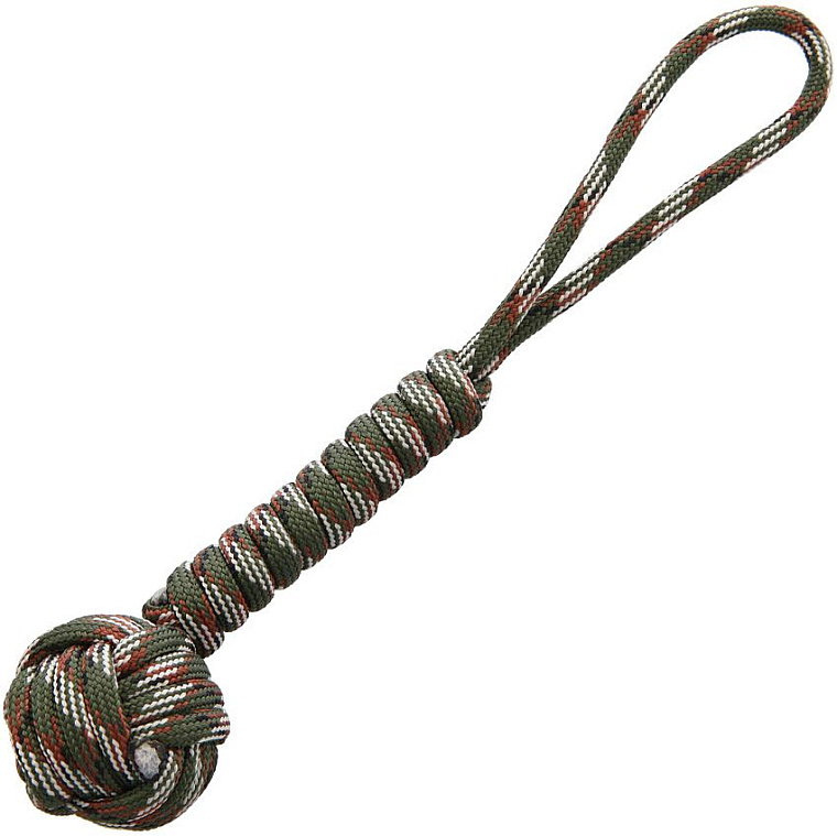 Combat Ready Monkey Fist Keychain Camo