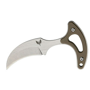 Combat Ready Push Neck Knife G-10 Handle