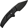 Civivi Typhoeus Black Stonewashed Black Handle Modular Push Blade