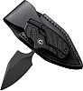 Civivi Typhoeus Black Stonewashed Black Handle Modular Push Blade