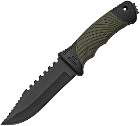 Rite Edge  Fighter Blade Polymer/Ruber Handle