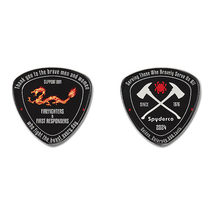Spyderco Firefighter Coin 2024