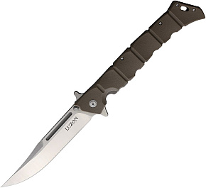 Cold Steel Large Luzon FDE Grip Satin Blade