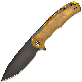 Civivi Praxis Black Blade Translucent Ultem Handle