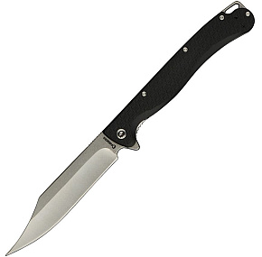Daggerr Toothpick DL black handle stonewash