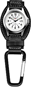 Dakota Leather Hanger Clip Watch