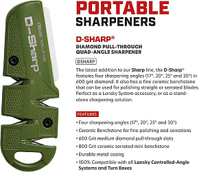 Lansky Multi-Angle D-Sharp Diamond Sharpener