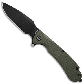 Daggerr Knives Fielder Linerlock Olive and Black