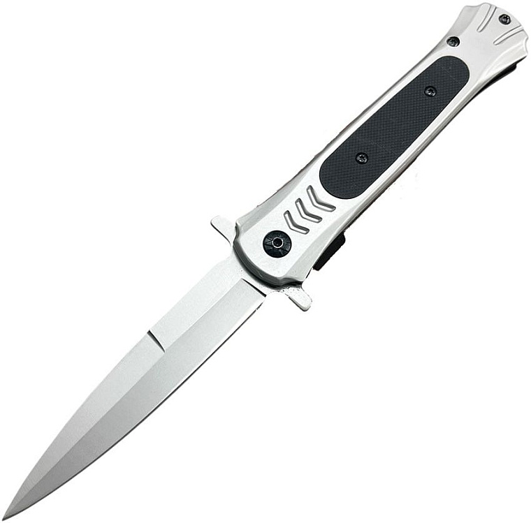 Elite Edge Flipper Opening Grey Stiletto