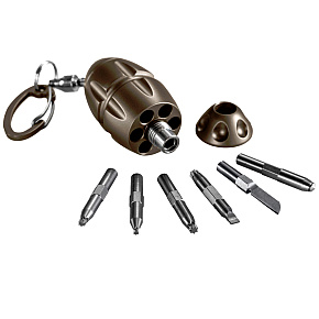 LionSTEEL Egg Tool Bronze Titanium