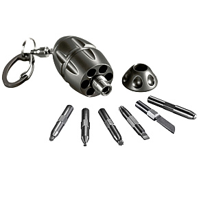 LionSTEEL Egg Tool Grey Titanium