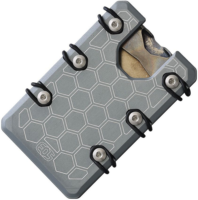 EOS Wallet 3.0 Hex Gunmetal pouzdro na kreditní kartu