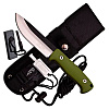 Elk Ridge Green Fixed Tactical Knive