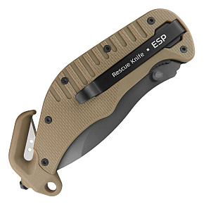 ESP Rescue Knife RKK-01 Coyote