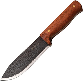 Elk Ridge Hunting Knife 5,5" Carbon Steel Wood Handle