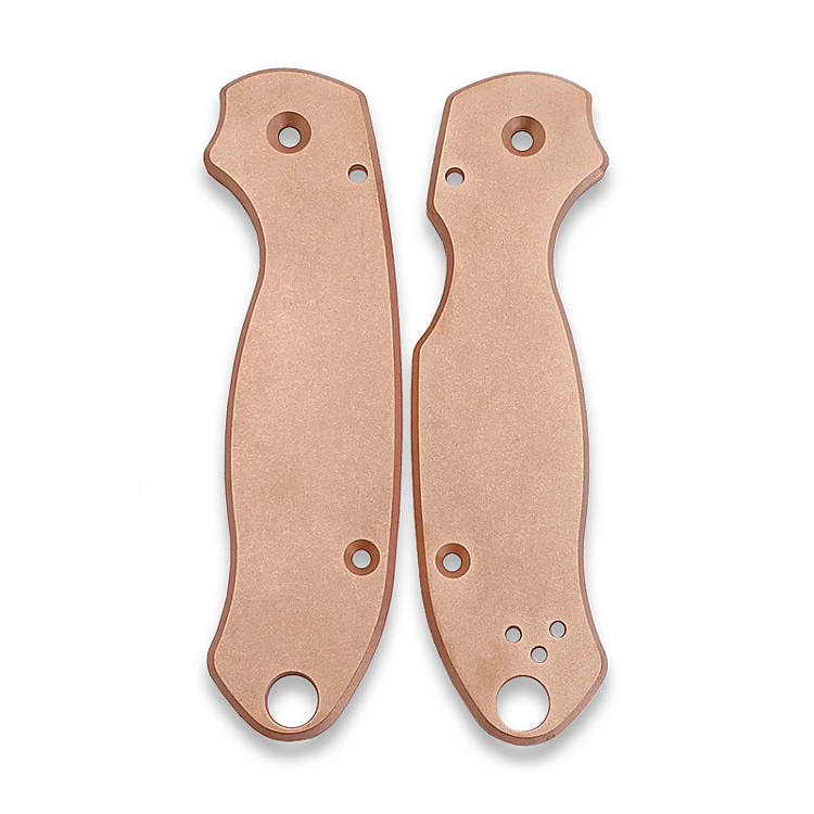 Flytanium Copper Scales for Spyderco Paramilitary 3