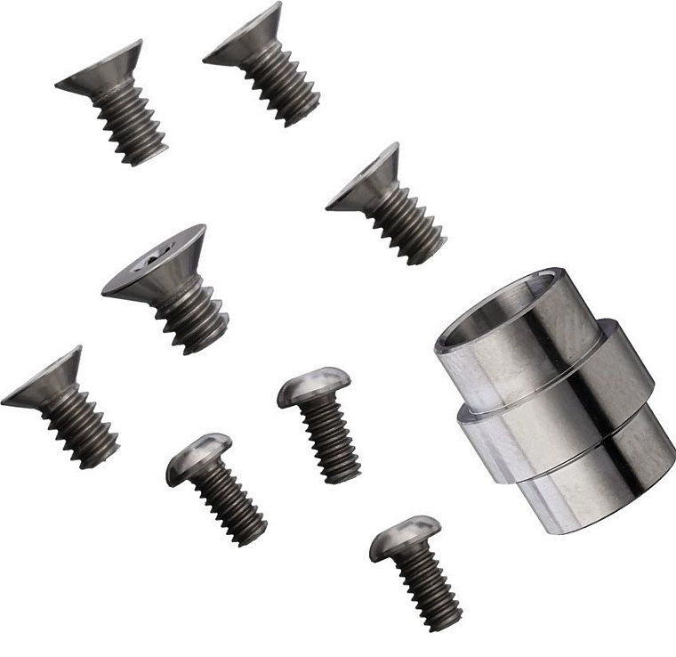 Flytanium Titanium Hardware Kit for Spyderco Manix 2