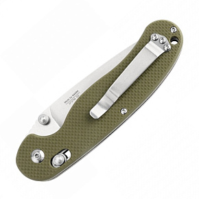 Ganzo Folder G-10 green Axis Lock 440C