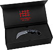 Halfbreed Blades CQB-02 Black Karambit Plain Blade