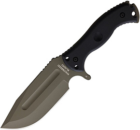 Halfbreed Blades LBK-01 Olive Drab Plain Blade